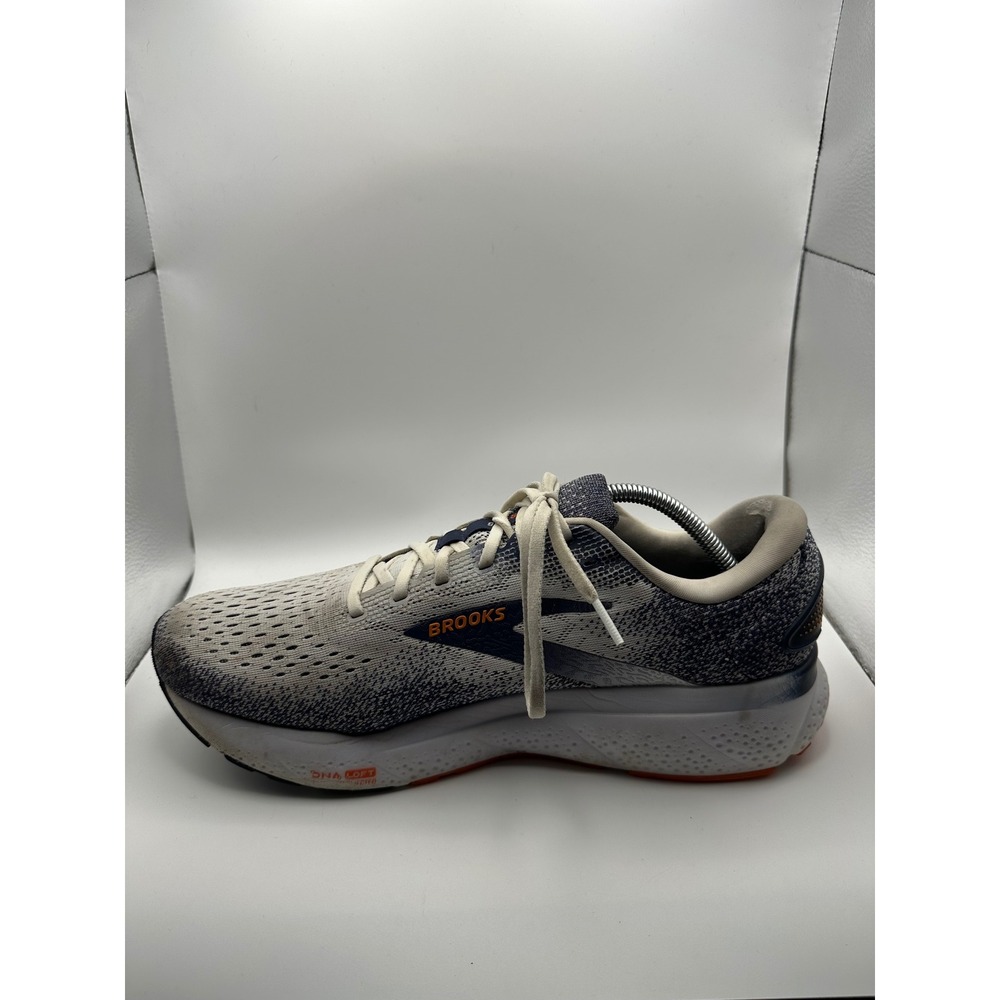 Brooks Ghost 16 Running Shoes Mens 12 Grey Blue Good DNA LOFT v3 1104181D130